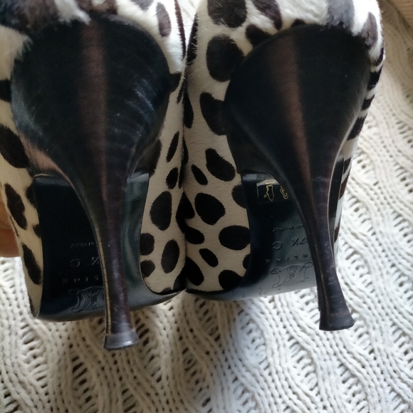 Beautiful CELINE pony hair Heels size 37.5 C - Picture 6 of 16
